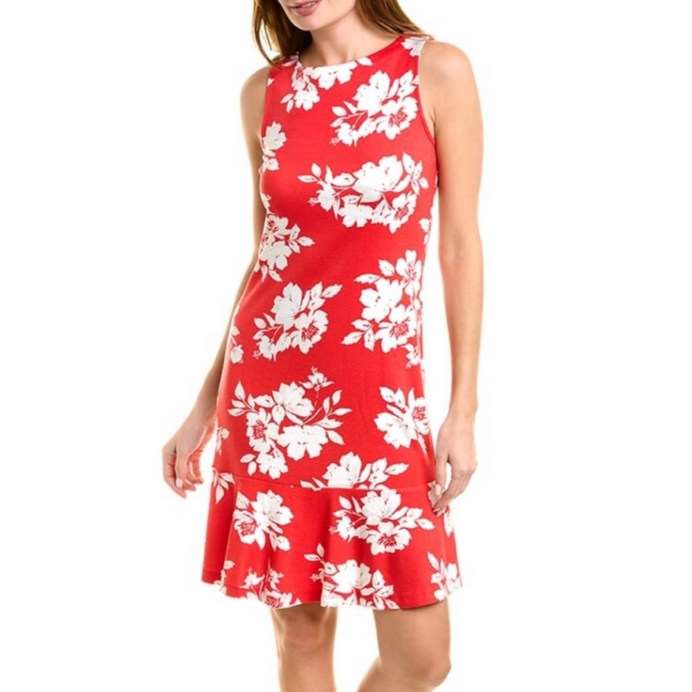 Tommy Bahama Red Floral Midi Dress